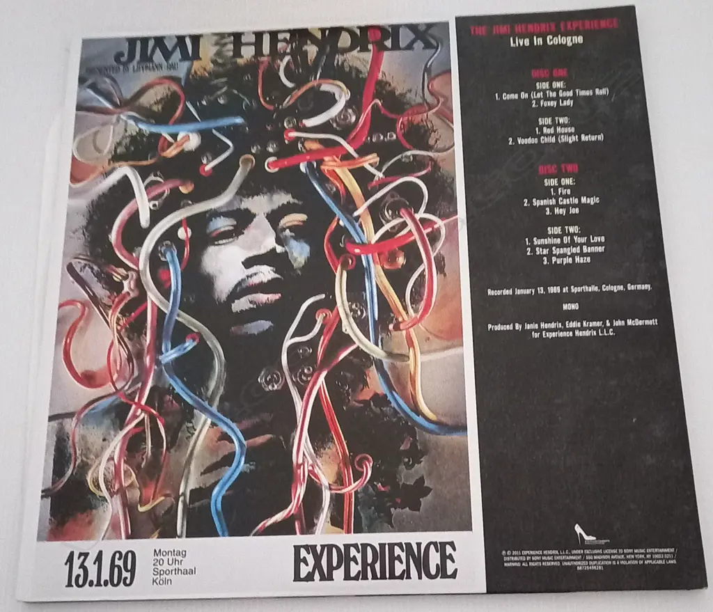 The Jimi Hendrix Experience, Live In Cologne (Double album) Image 1++